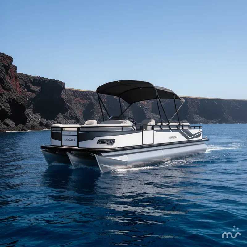 Slide: The Image of Avalon Venture 85 Quad Fish - 23' 2025 - 4