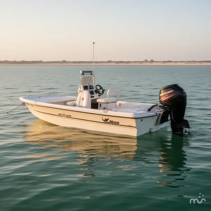 Slide: The Image of Mako Pro Skiff 19 CC 2017 - 4