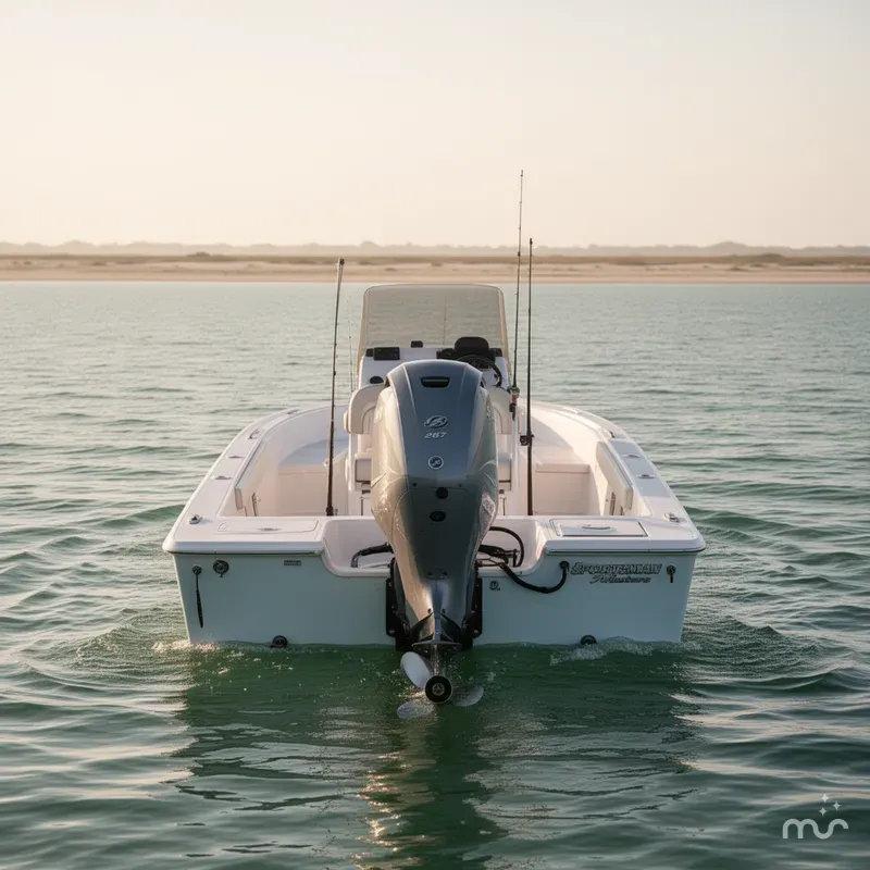 Slide: The Image of Sportsman Masters 267 Bay Boat 2021 - 1