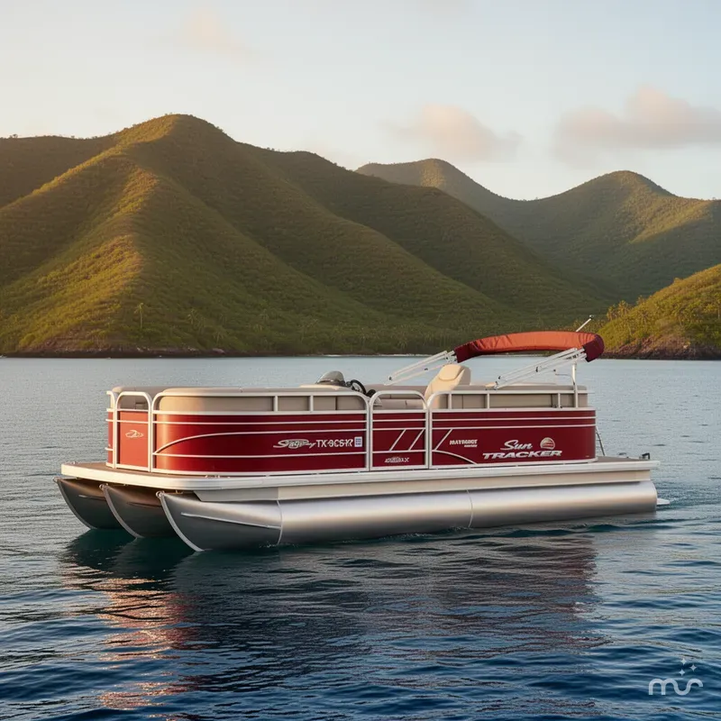 The Image of Sun Tracker Party Barge 20 DLX 2023 - 0