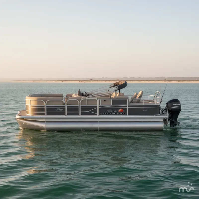 Slide: The Image of Sun Tracker Fishin' Barge 22 DLX 2016 - 1