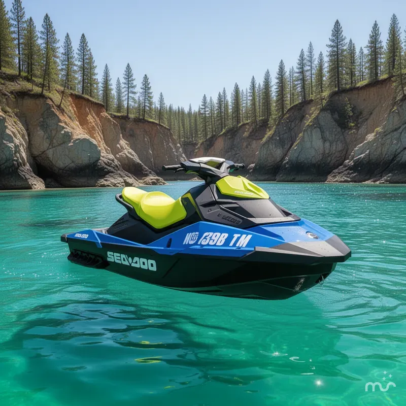 Slide: The Image of Sea-Doo Spark 2up 90 hp iBR Convenience Package 2021 - 1