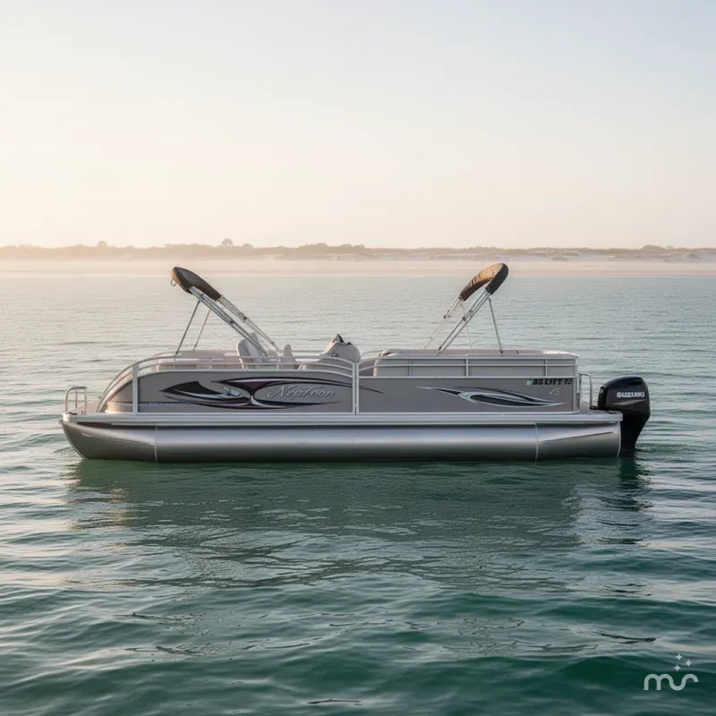 Slide: The Image of JC Manufacturing Neptoon 25TT Sport w/Suzuki 250HP - 4-Stroke Engine 2015 - 0