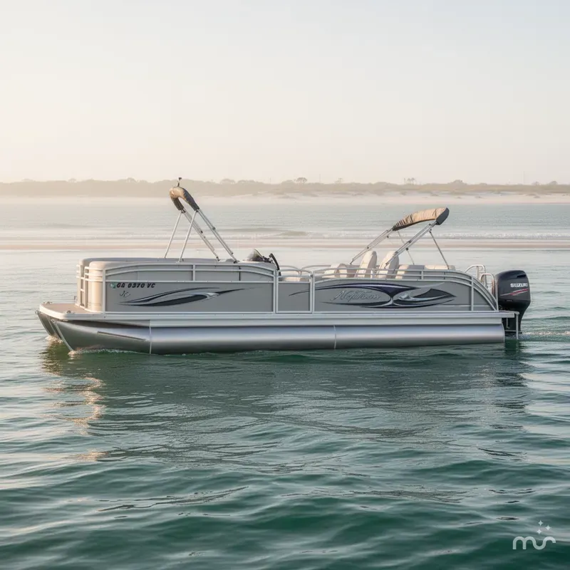 Slide: The Image of JC Manufacturing Neptoon 25TT Sport w/Suzuki 250HP - 4-Stroke Engine 2015 - 1