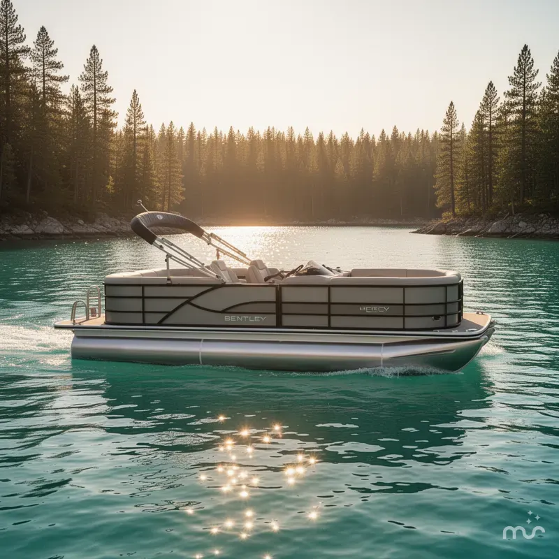 Slide: The Image of Bentley Pontoons 223 LEGACY NAVIGATOR 2026 - 1
