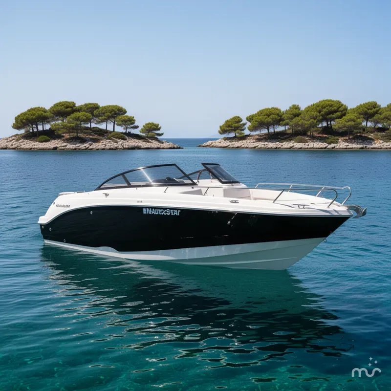 Slide: The Image of NauticStar 243 Deck 2019 - 2