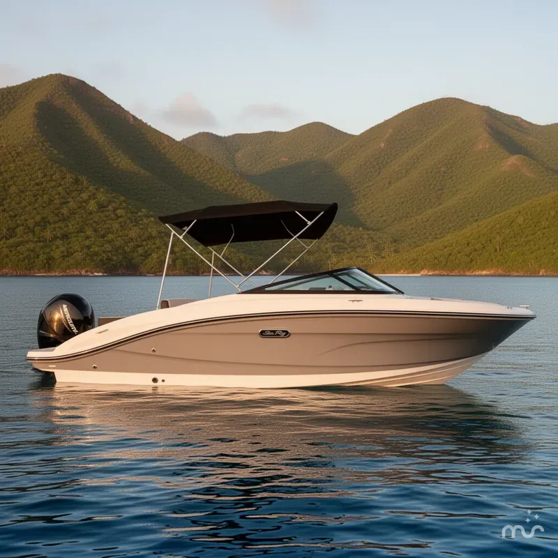 Slide: The Image of Sea Ray SPX 210 Outboard 2026 - 2