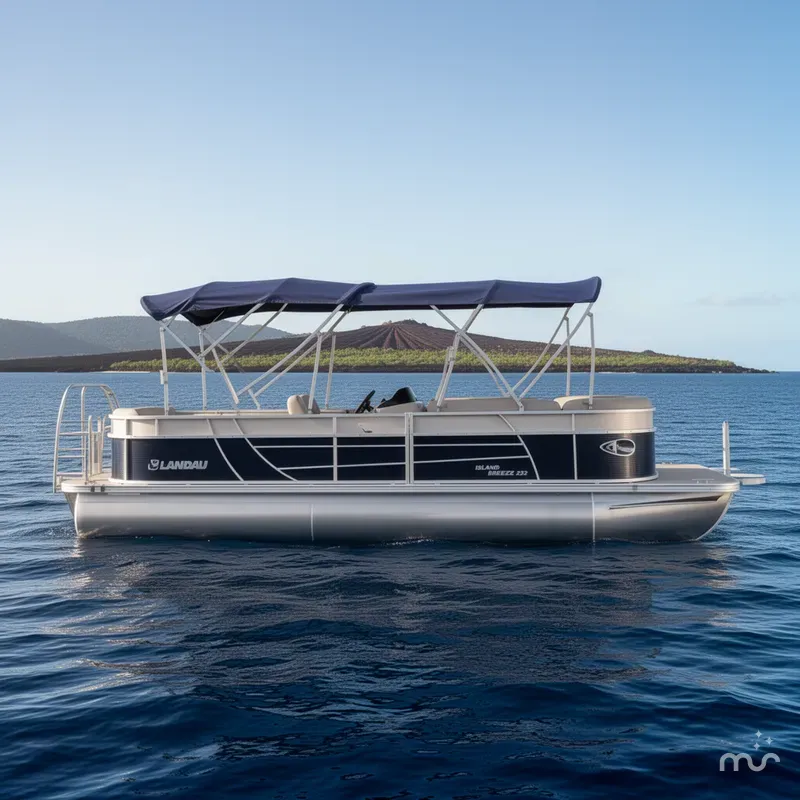 Slide: The Image of Landau Island Breeze 232 Cruise 2023 - 2