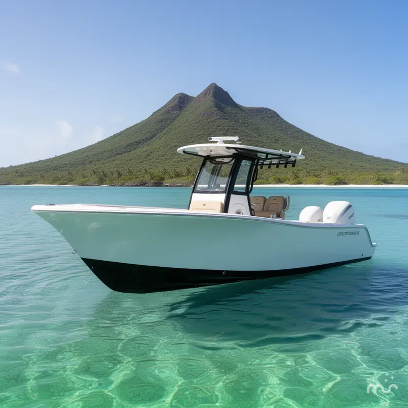 Slide: The Image of Sportsman Open 232 Center Console 2026 - 2