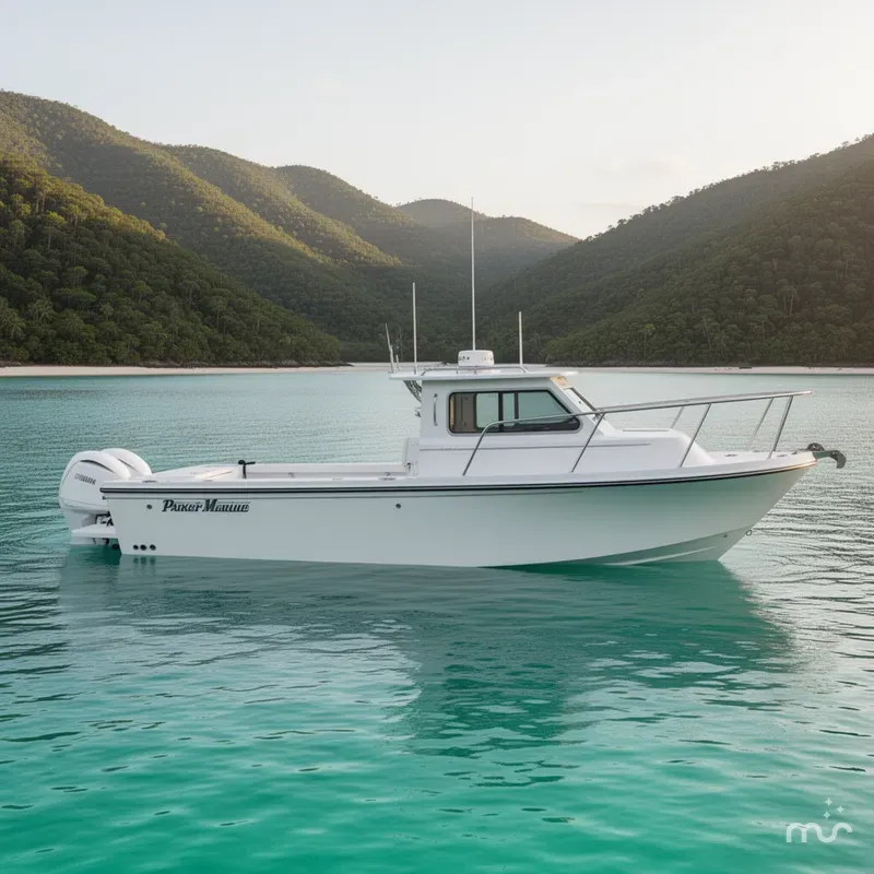Slide: The Image of Parker Marine 247 Explorer 2025 - 2