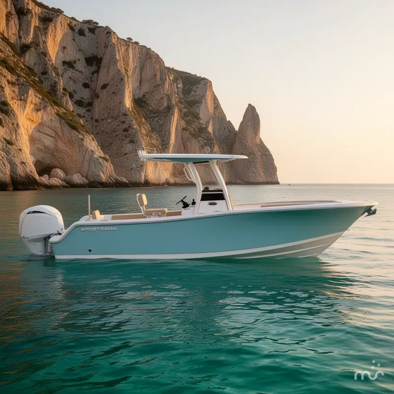 Slide: The Image of Sportsman Open 252 Center Console 2026 - 2