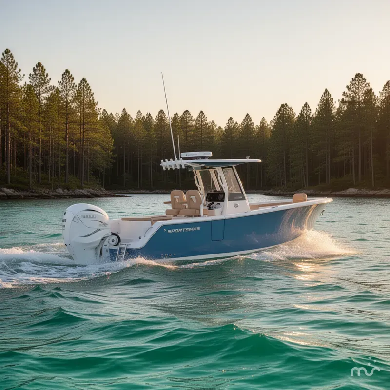 Slide: The Image of Sportsman Heritage 261 Center Console 2026 - 2