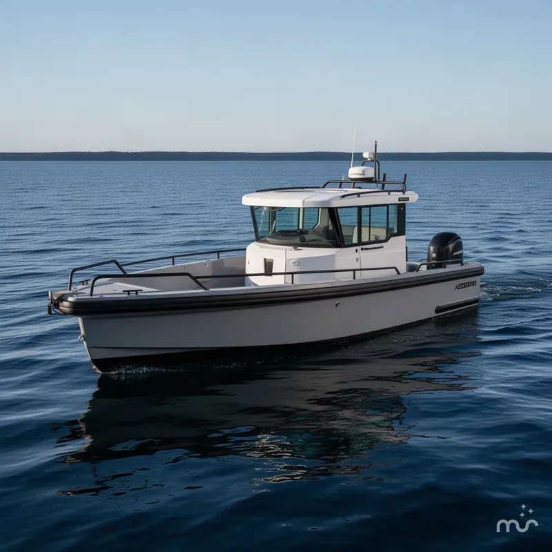 Slide: The Image of Axopar 28 Cabin 2019 - 2