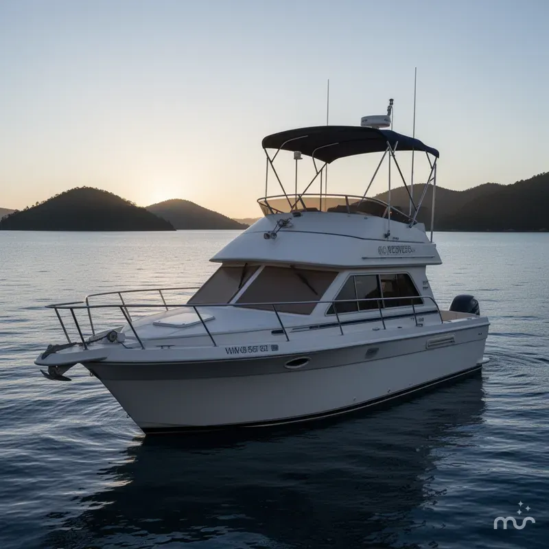 Slide: The Image of Carver Yachts 280 1997 - 0