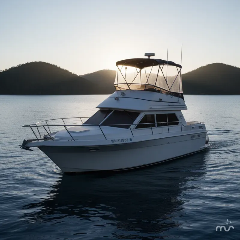 Slide: The Image of Carver Yachts 280 1997 - 1