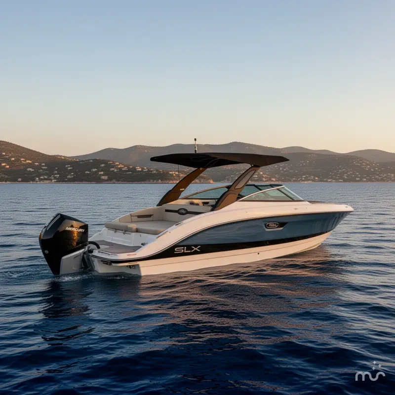 Slide: The Image of Sea Ray SLX 260 Outboard 2024 - 2