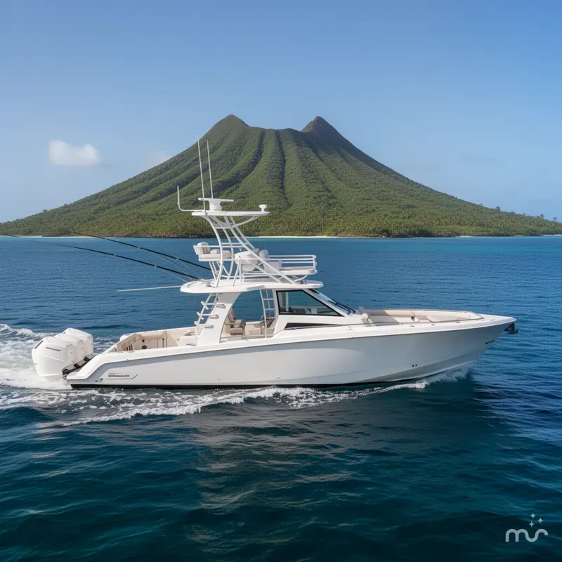 Slide: The Image of Boston Whaler 420 Outrage 2022 - 2