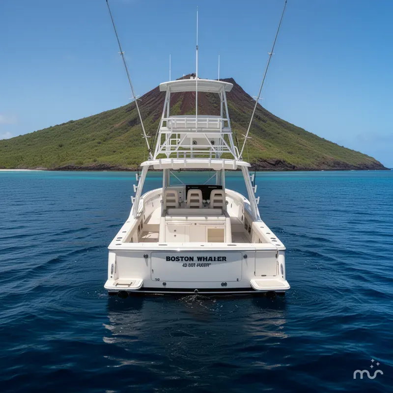 Slide: The Image of Boston Whaler 420 Outrage 2022 - 3
