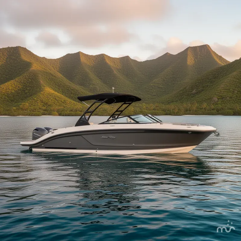 Slide: The Image of Sea Ray SDX 270 Outboard 2018 - 2