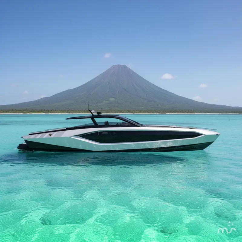 Slide: The Image of Tecnomar Lamborghini 63 2025 - 2