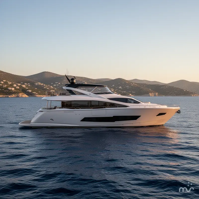 Slide: The Image of Sunseeker 86 Yacht 2021 - 2