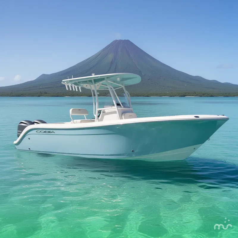 Slide: The Image of Cobia 220 Center Console 2026 - 2