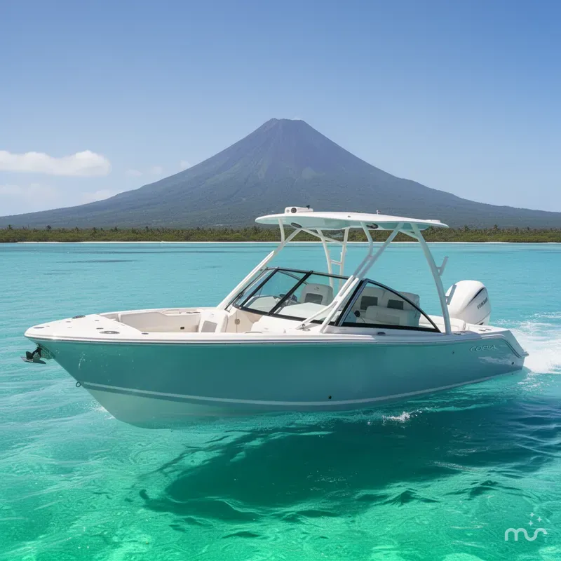 Slide: The Image of Cobia 240 Dual Console 2026 - 2