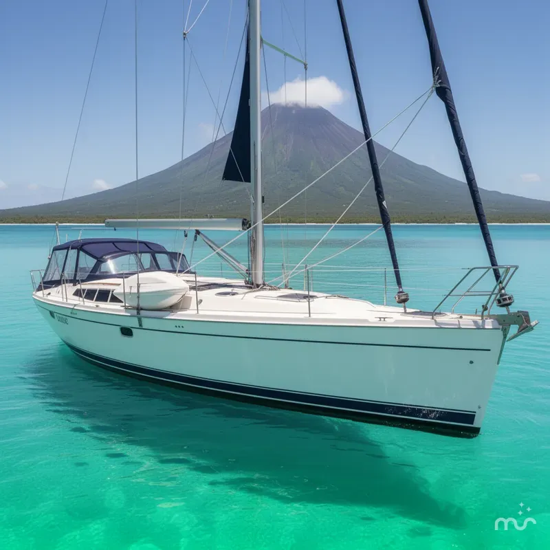 The Image of Marlow-Hunter 50 aft cabin 2013 - 0