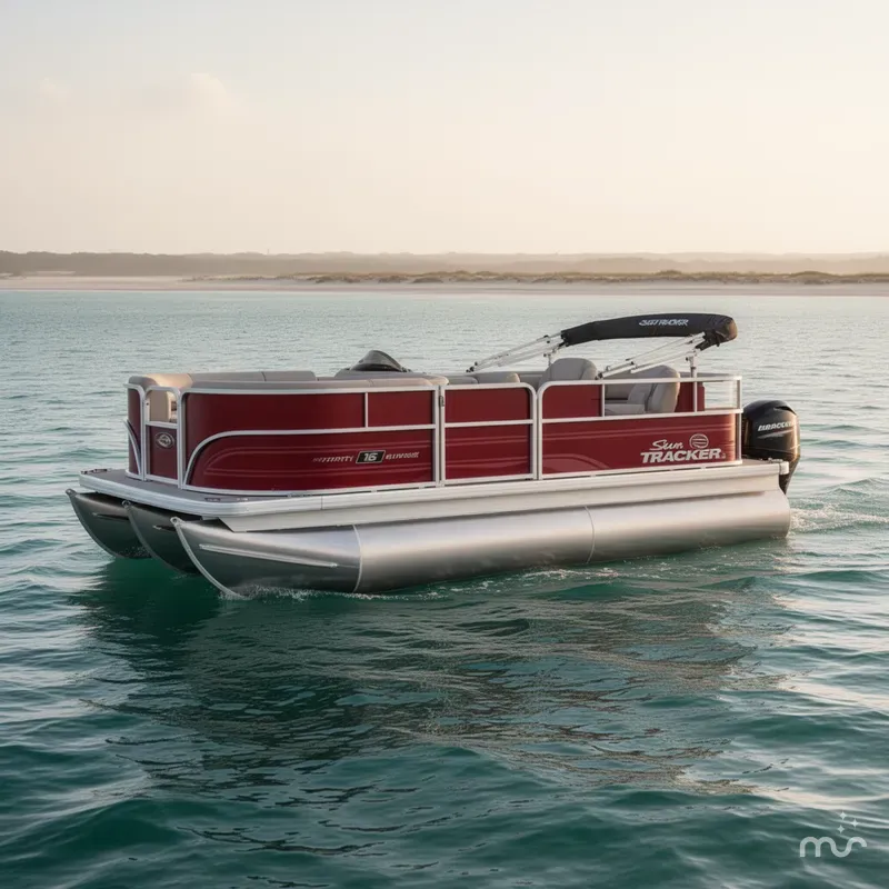 The Image of Sun Tracker Party Barge 16 DLX 2026 - 0