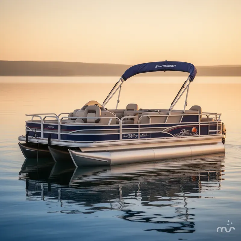 Slide: The Image of Sun Tracker Fishin' Barge 22 XP3 2015 - 0