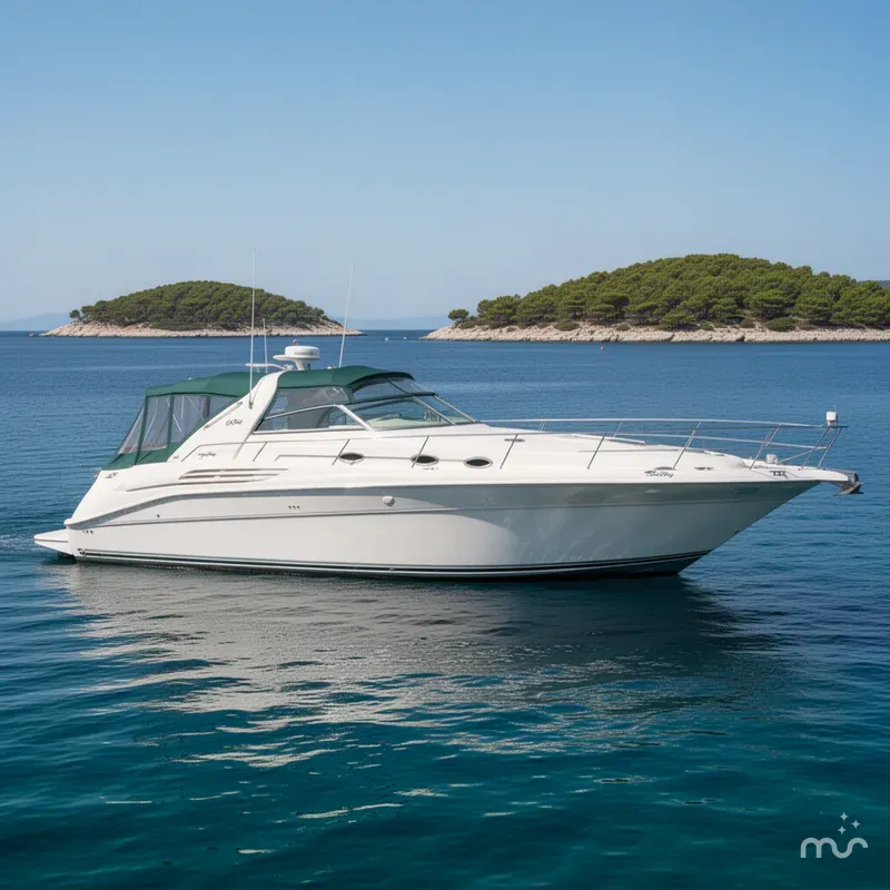 The Image of Sea Ray 440 Sundancer 1995 - 0