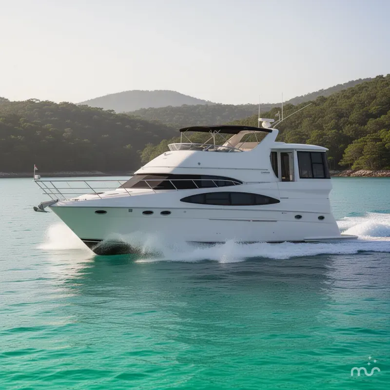Slide: The Image of Carver Yachts 506 Motor Yacht 2002 - 4