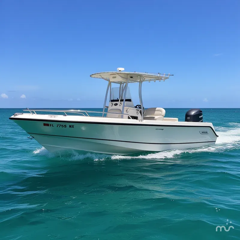 Slide: The Image of Boston Whaler 210 Outrage 2008 - 1