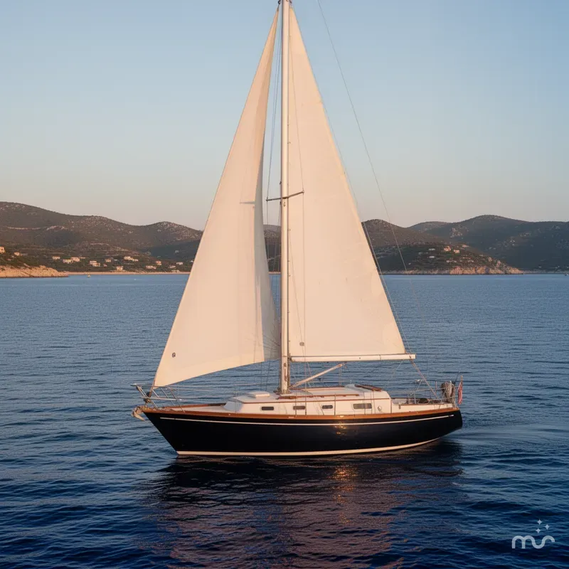 Slide: The Image of Bristol 31.1 Keel Center Board 1985 - 2