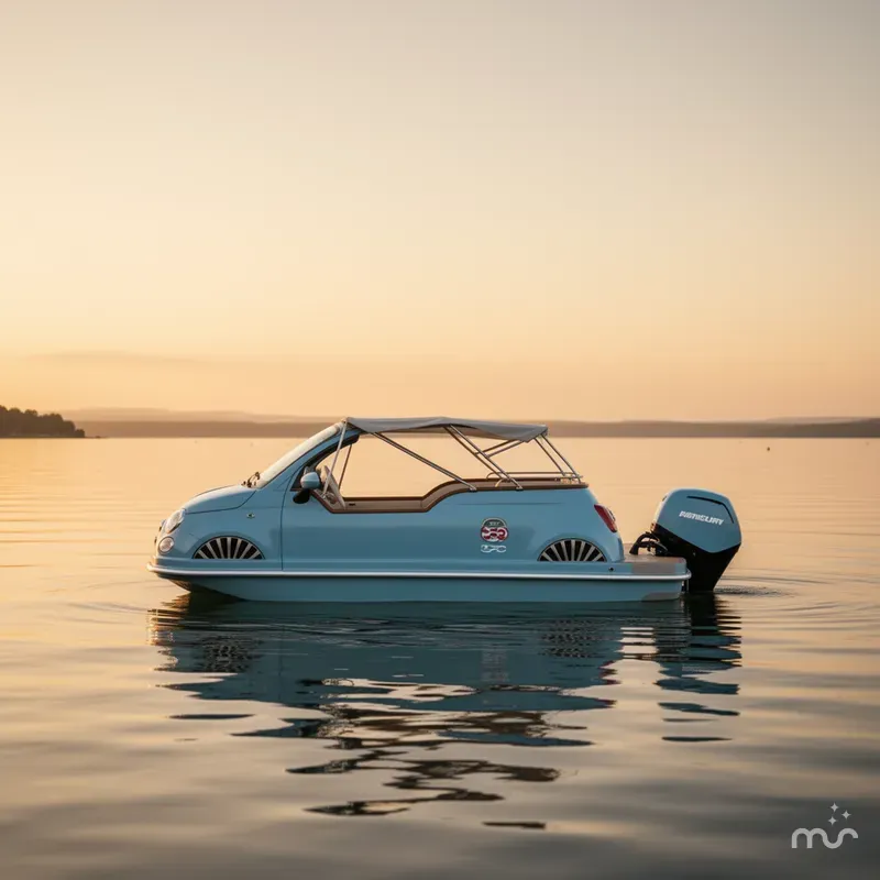 Slide: The Image of Car Off-Shore Fiat 500 Classic 2026 - 2