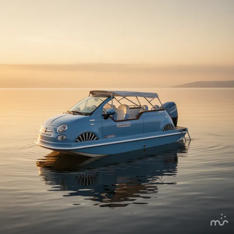 Slide: The Image of Car Off-Shore Fiat 500 Classic 2026 - 4