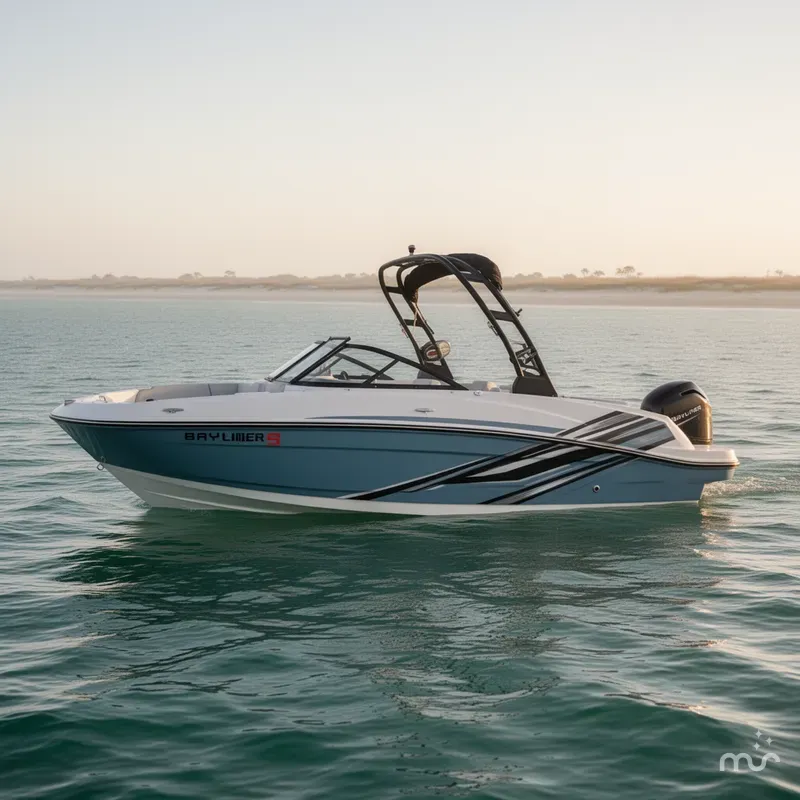 Slide: The Image of Bayliner VR5 Bowrider OB 2023 - 2