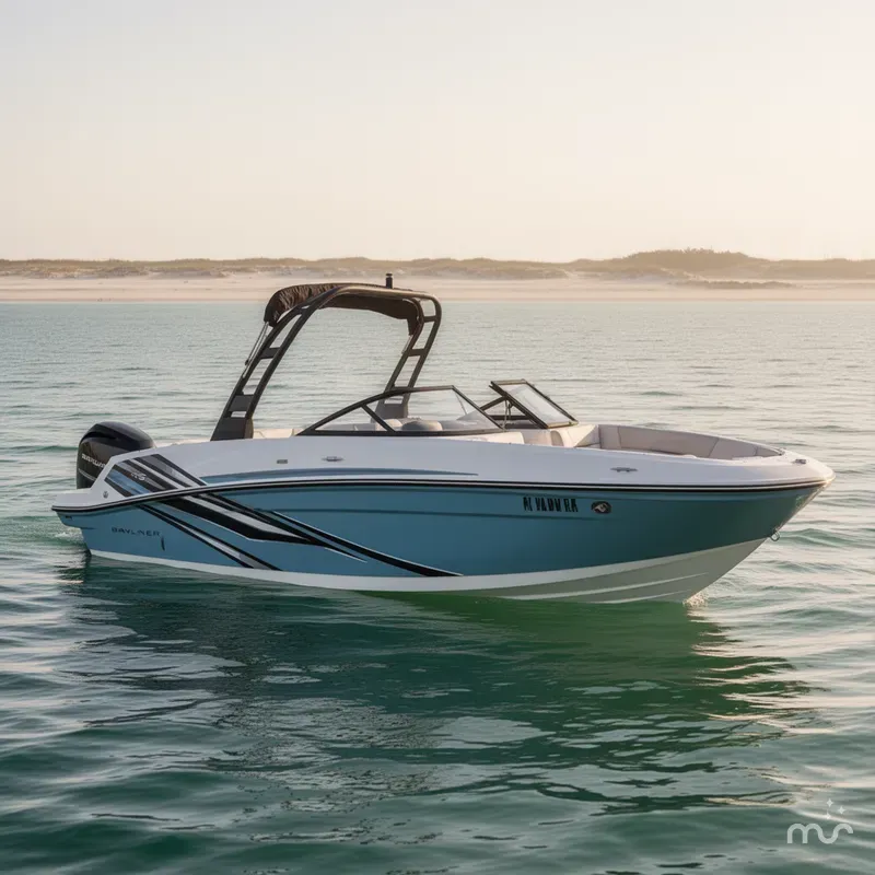 Slide: The Image of Bayliner VR5 Bowrider OB 2023 - 4
