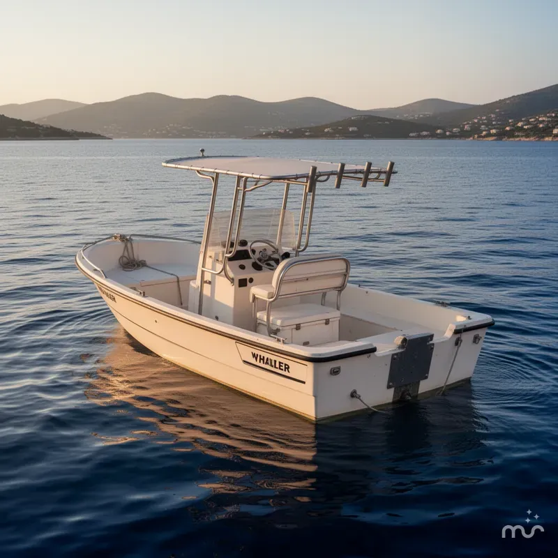 Slide: The Image of Boston Whaler 17 Montauk 1978 - 3