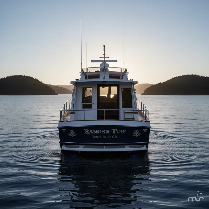 Slide: The Image of Ranger Tug R-29 CB 2017 - 3