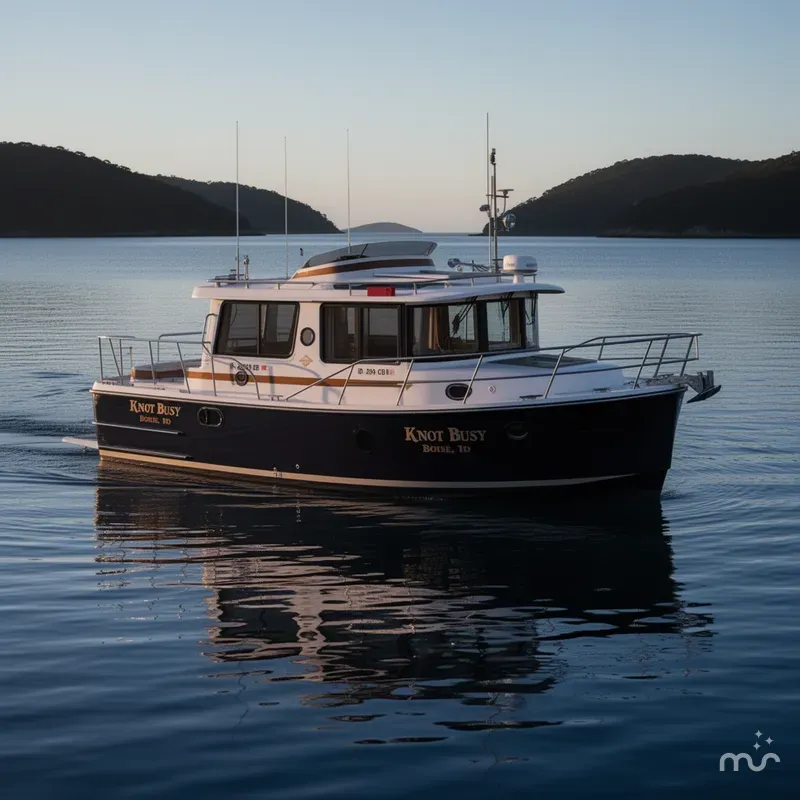 Slide: The Image of Ranger Tug R-29 CB 2017 - 4