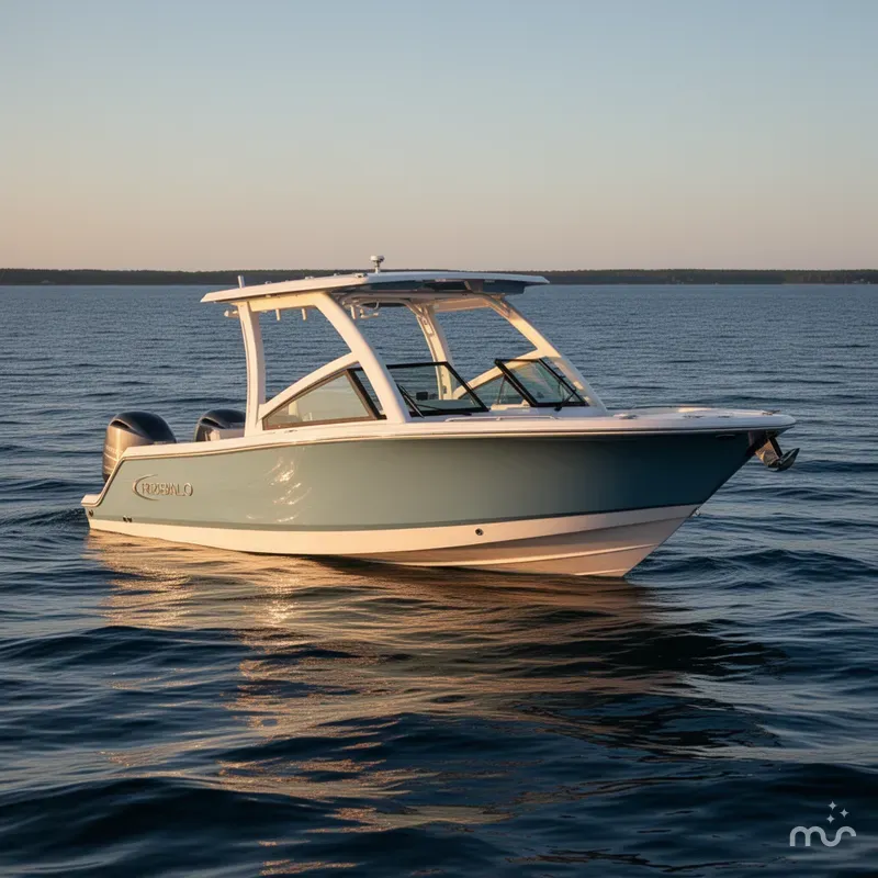 Slide: The Image of Robalo R257 Dual Console 2026 - 2