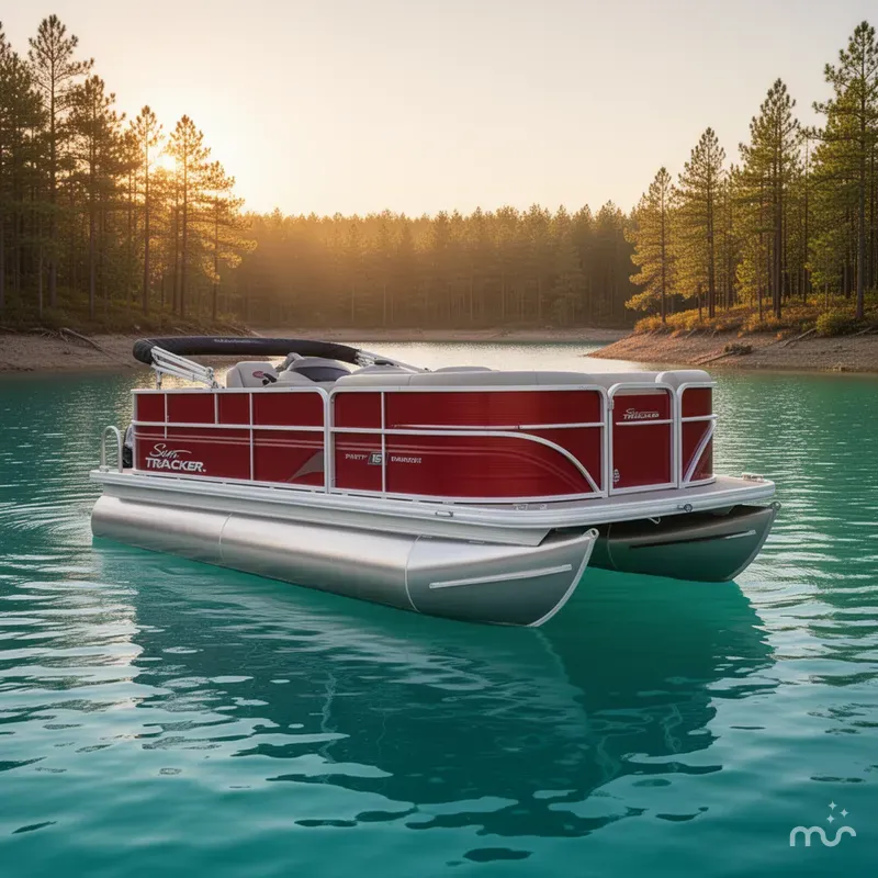 The Image of Sun Tracker Party Barge 16 DLX 2026 - 0