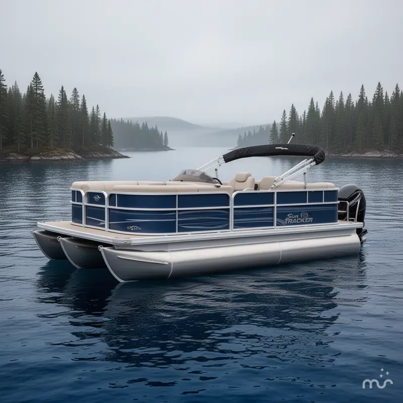 The Image of Sun Tracker Party Barge 18 DLX 2026 - 0