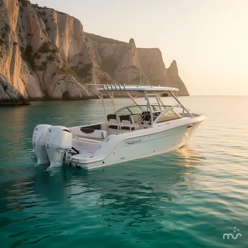 Slide: The Image of Robalo R317 Dual Console 2025 - 3