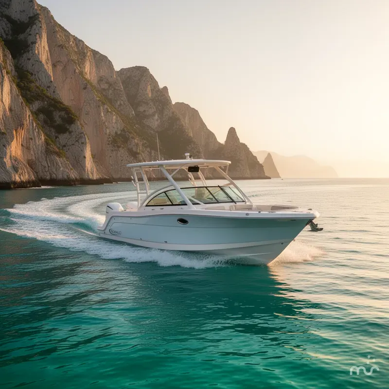 Slide: The Image of Robalo R317 Dual Console 2025 - 4