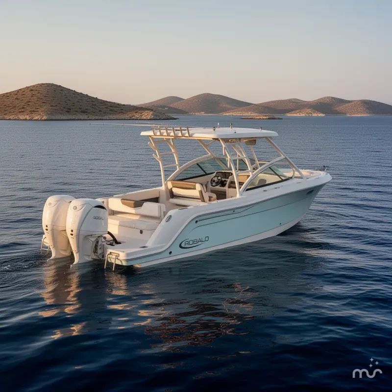 Slide: The Image of Robalo R317 Dual Console 2025 - 3