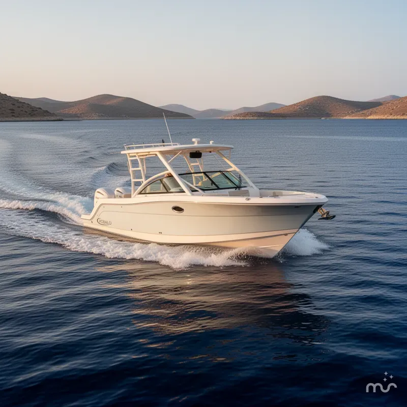 Slide: The Image of Robalo R317 Dual Console 2025 - 4