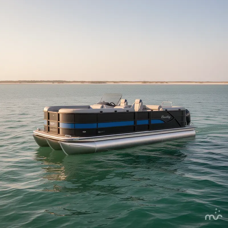 Slide: The Image of Bentley Pontoons Legacy 243 Navigator 2026 - 0