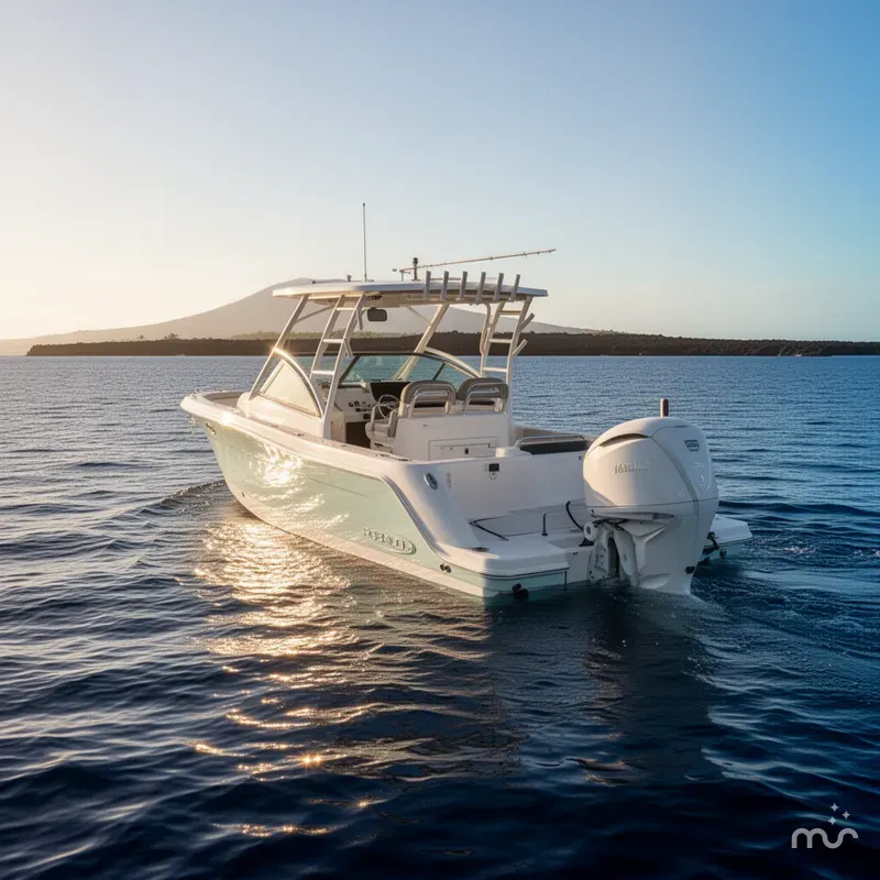 Slide: The Image of Robalo R317 Dual Console 2025 - 4
